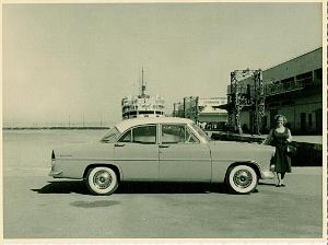SIMCA VEDETTE VERSAILLES 12 BT 92 ORAN MARS 1956 ET L EL DJEZAIR